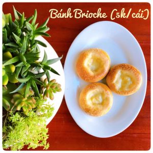 Bánh Brioche