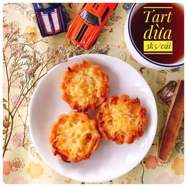 Bánh Tart dừa